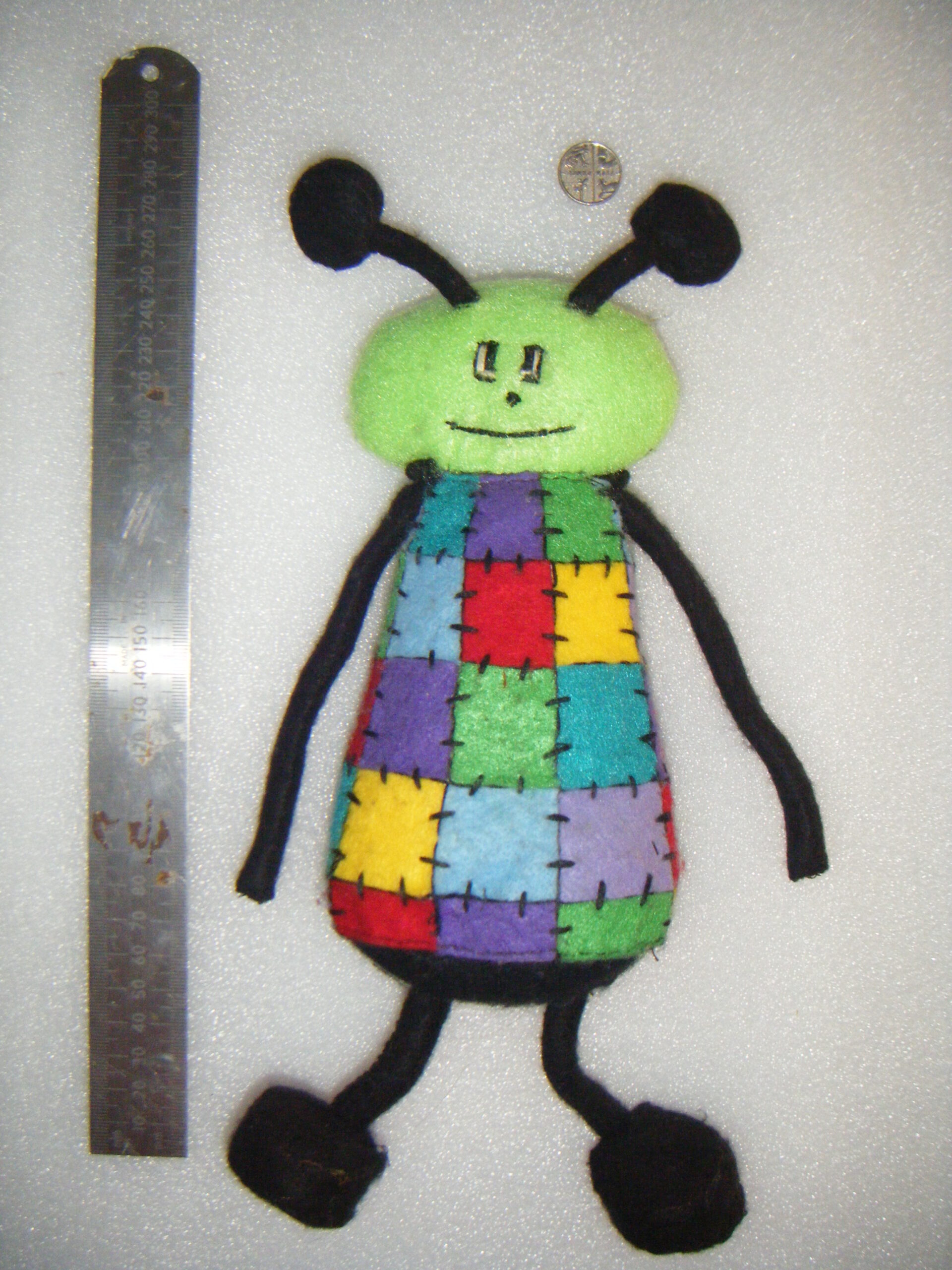 Abstract Abi - Patchwork Alien